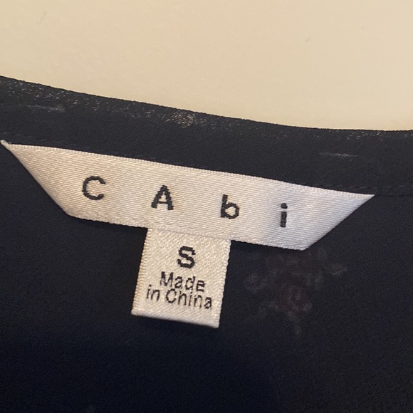 Cabi New Tiered Cami Navy - Picture 3 of 7